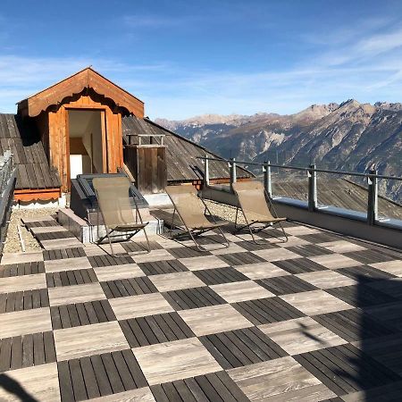 Penthouse "Bond 007" 120 M2 Piscine Sauna Risoul 1850 Kültér fotó
