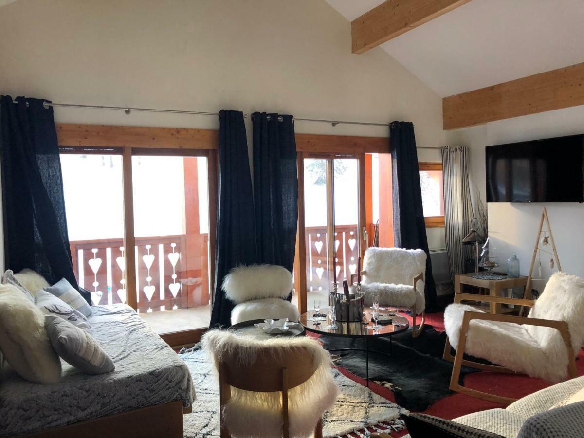 Penthouse "Bond 007" 120 M2 Piscine Sauna Risoul 1850 Kültér fotó